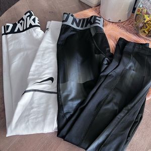 Set of Men's Nike Pro Athletic Leggings